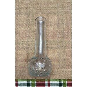 Vintage Hobnail Long Neck vase USA